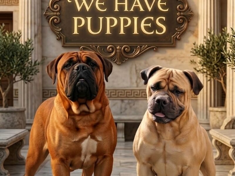 Bullmastiff puppies